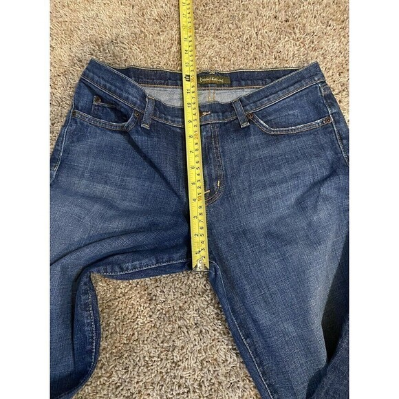 𝅺david KAHN Jeans Size 10 Medium Wash Denim Boot Cut Medium Rise - Picture 9 of 11